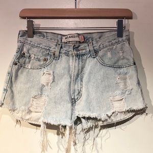 Women’s Levi’s 550 Denim Shorts